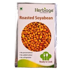 Snacks & Beverages Herbiage Roasted Soyabens (25 G)