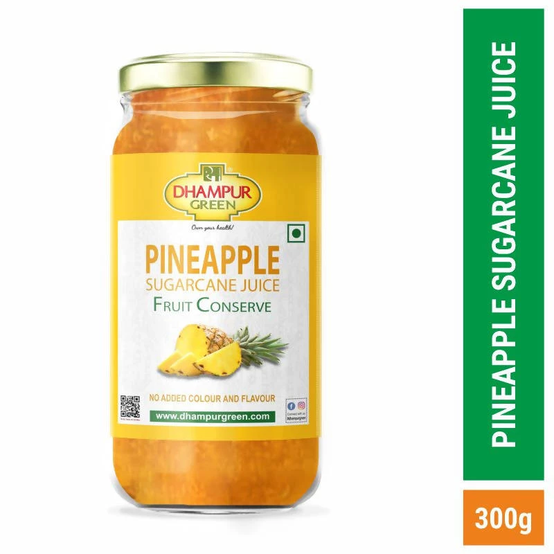 Dhampur Green Pineapple Canejuice Jam 300g Grocery 3 Dhampur Green Pineapple Canejuice Jam 300g Grocery