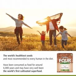 Bagul Foods Everyday Four Raw Flax ( Alsi ) Seeds |Combo Pack | 150g Each