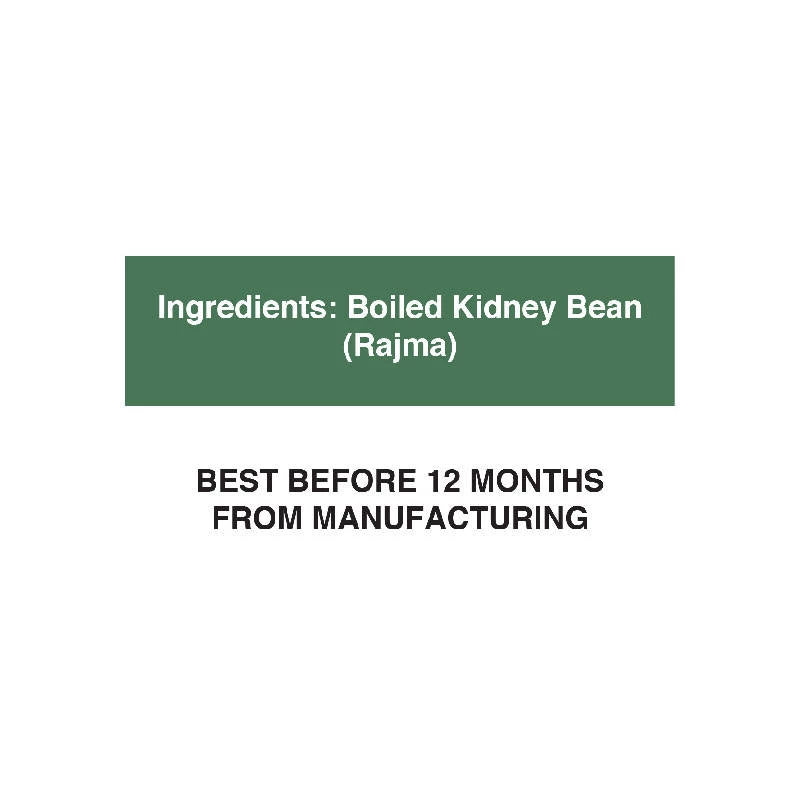 Grocery Aaj Pakao Boiled Rajma/kidney Bean, Pack Of 3 (3*300g) 7 Grocery Aaj Pakao Boiled Rajma/kidney Bean, Pack Of 3 (3*300g)