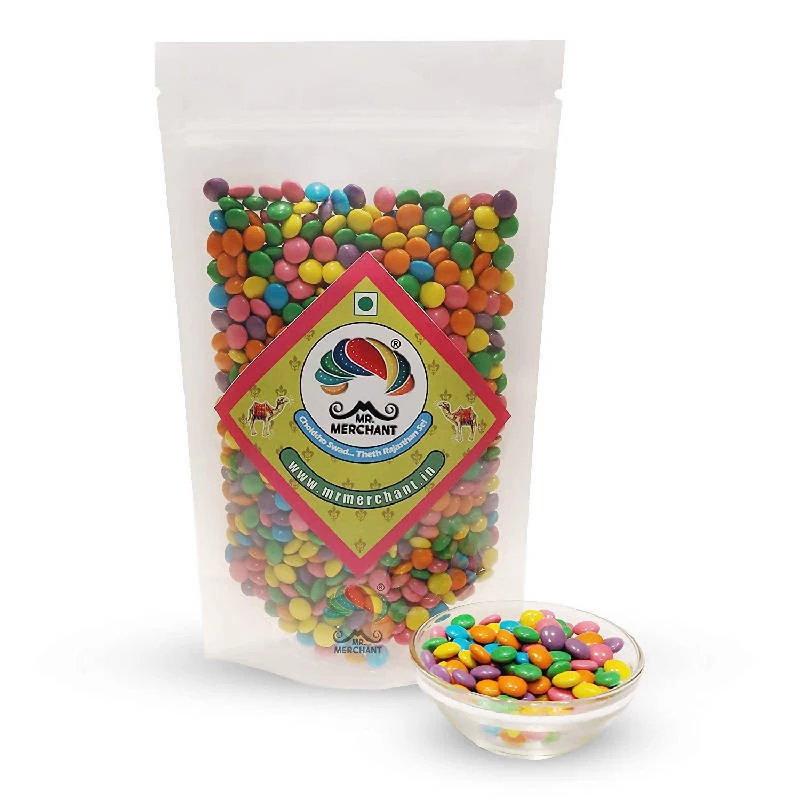 Mr Merchant Mr. Merchant Gems Chocolates (Chocolate Buttons), 400g 4 Mr Merchant Mr. Merchant Gems Chocolates (Chocolate Buttons), 400g