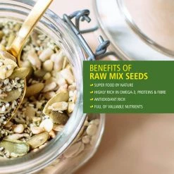 Bagul Foods Everyday Four Raw Mix Seeds | Combo Pack |150g Each