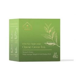 Hindraj Tea Hindraj Herbal Classic Green Tea Bags - (1 Box Of 15 Sachets)