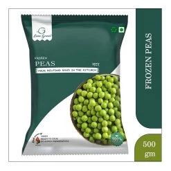 Lean Green (HGL Foods LLP) Lean Green Frozen Peas (500 Gm) Snacks & Beverages