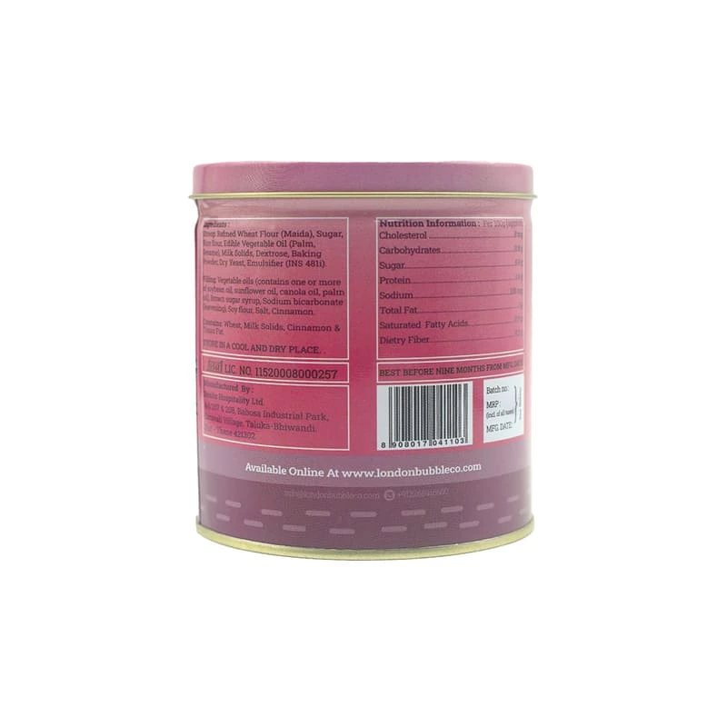 London Bubble Biscoff - Stroopwafel (250 G Tin) Dairy & Bakery 5 London Bubble Biscoff - Stroopwafel (250 G Tin) Dairy & Bakery