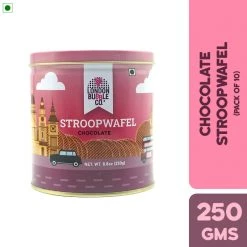 London Bubble Classic Milk Chocolate - Stroopwafel (250 G Tin) Dairy & Bakery