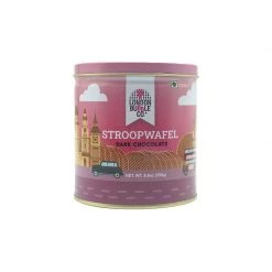 London Bubble Classic Dark Chocolate - Stroopwafel (250 G Tin)