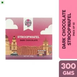 London Bubble Classic Dark Chocolate - Stroopwafel (300 G)