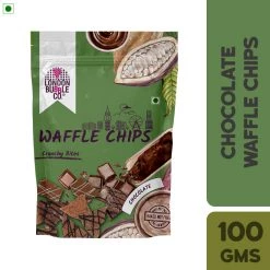 London Bubble Milk Chocolate - Waffle Chips (100 G)