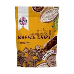 London Bubble Dark Chocolate - Waffle Chips (100 G) Dairy & Bakery