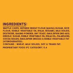 London Bubble Dark Chocolate - Waffle Chips (100 G) Dairy & Bakery