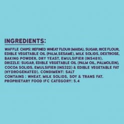 London Bubble Dark Chocolate Sea Salt - Waffle Chips (100 G) Dairy & Bakery