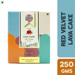 London Bubble Lava Cake Premix - Red Velvet (250 G) Dairy & Bakery