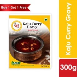 M3 Kitchen M3 Kaju Curry Gravy (300 G) - Buy 1 Get 1 Free Snacks & Beverages