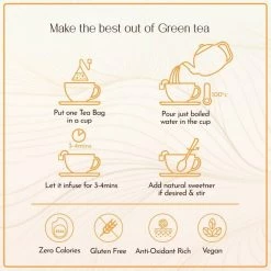 Hindraj Tea Hindraj Herbal Hibiscus Green Tea Bags - (1 Box Of 15 Sachets) Grocery