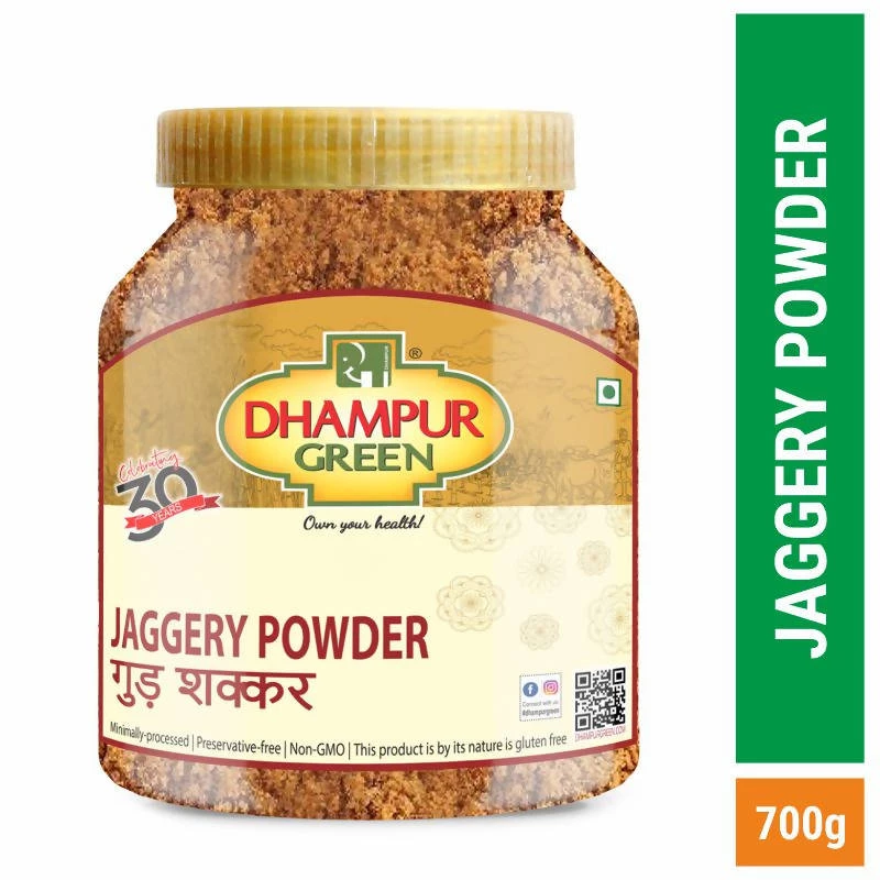 Grocery Dhampur Green Jaggery Powder 1.4 Kg (Pack Of 2x700g) 3 Grocery Dhampur Green Jaggery Powder 1.4 Kg (Pack Of 2x700g)