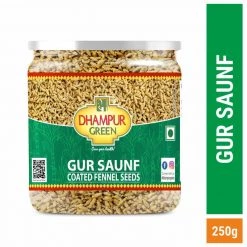 Grocery Dhampur Green Spiced Gur Saunf - 300g