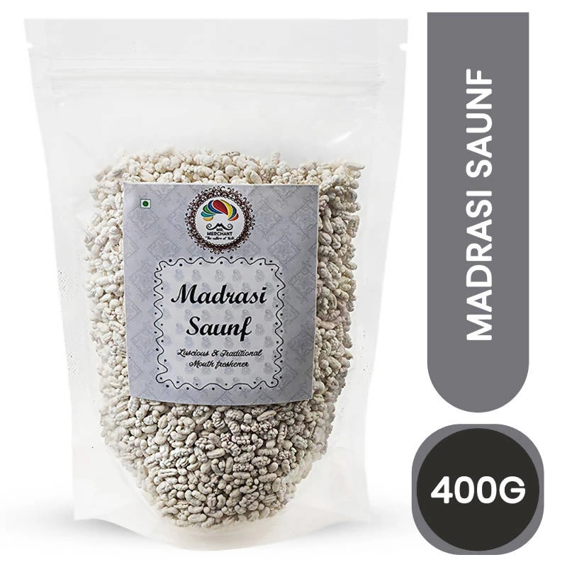 Mr Merchant Mr. Merchant White Sweet Fennel Seeds Mukhwas (Madrasi Saunf), 400 Gm Snacks & Namkeen 3 Mr Merchant Mr. Merchant White Sweet Fennel Seeds Mukhwas (Madrasi Saunf), 400 Gm Snacks & Namkeen
