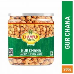 Grocery Dhampur Green Gur Chana 400g (pack Of 2x200g)