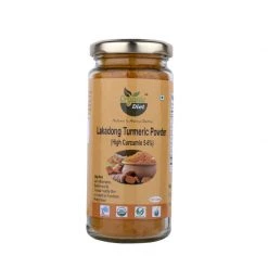 Organic Diet Organic Lakadong Turmeric Powder 6+% Curcumin, 100 Gram Grocery