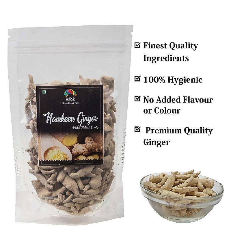 Mr Merchant Snacks & Namkeen Mr. Merchant Namkeen Ginger Candy (Pachak Adrak), 150 Grams 4 Mr Merchant Snacks & Namkeen Mr. Merchant Namkeen Ginger Candy (Pachak Adrak), 150 Grams