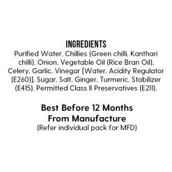 Naagin Sauce NAAGIN Indian Hot Sauce Kantha Bomb (230 G) Snacks & Beverages