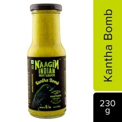 Naagin Sauce NAAGIN Indian Hot Sauce Kantha Bomb (230 G) Snacks & Beverages