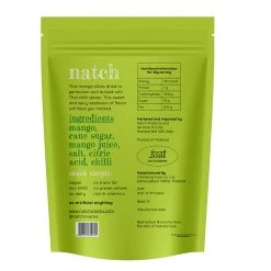 Natch All Natural Dried Mango Slices - Chilli (Pack Of 3) (150 G Each) Snacks & Beverages