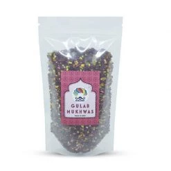 Mr Merchant Snacks & Beverages Mr. Merchant Gulab Mukhwas, 400g