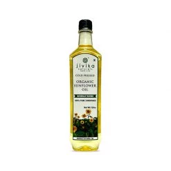 Jivika Naturals Jivika's Cold Pressed Organic Sunflower Oil