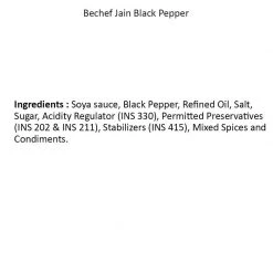 Be Cheff Bechef Jain Black Pepper Sauce (300 Gms)