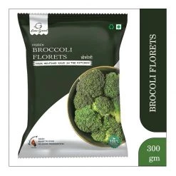 Lean Green (HGL Foods LLP) Snacks & Beverages Lean Green Broccoli Florets (300 Gm)