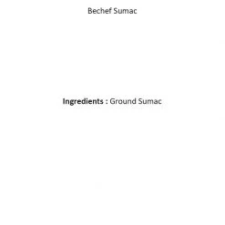 Be Cheff Bechef Sumac Spice Mix (85 Gms) Masala & Spices