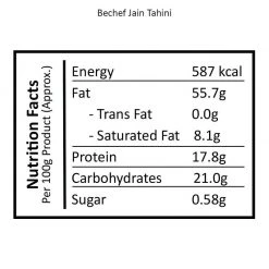 Be Cheff Ready To Eat Bechef Jain Tahini Sauce (300 Gms)