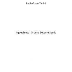 Be Cheff Ready To Eat Bechef Jain Tahini Sauce (300 Gms)