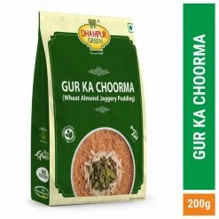 Dhampur Green Grocery Dhamapur Green GUR KA CHOORMA (Whole Wheat And Jaggery Crumble) 200g