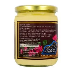 Jivika Naturals® A2 Gir Cow Desi Ghee - 500ml Glass Bottle Grocery