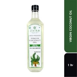 Grocery Jivika Naturals Cold Pressed Virgin Coconut Oil (1 Ltr)