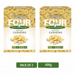 Bagul Foods Everyday Four Cashew Nuts |Combo Pack |200g Each Grocery