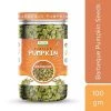 Seeds & Nuts The Food Folks Barbeque Roasted Pumpkin Seeds Small Jar, (100 G) ( Buy 1 Get 1 Free )
