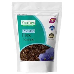 The Food Folks Roasted Flax Seeds (250 G) (Buy 1 Get 1 Free)