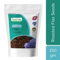 The Food Folks Roasted Flax Seeds (250 G) (Buy 1 Get 1 Free)