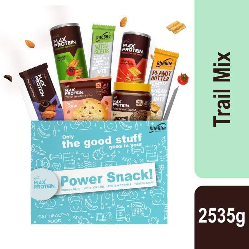 Max Protien Max Protein - Healthy Snack Box - Trail Box (2535 G) 3 Max Protien Max Protein - Healthy Snack Box - Trail Box (2535 G)