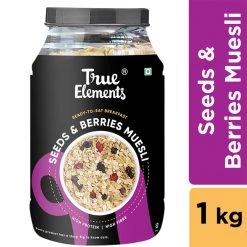 Snacks & Beverages True Elements Seeds And Berries Muesli (1 Kg)