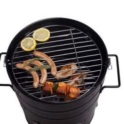 Home & Kitchen Utilities Peng Essentials Premium Barrell Style Barbeque & Smoker