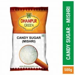 Grocery Dhampur Green Candy Sugar (Mishri) 2kg (pack Of 4x500gm)