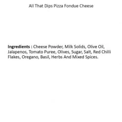 Be Cheff All That Dips Pizza Foundue - Cheesy Dip (150 Gms) Spreads Sauce & Ketchup