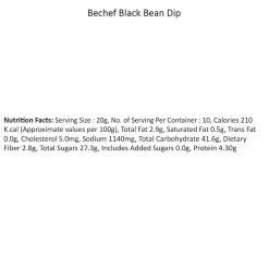 Be Cheff Bechef Black Bean Dip (200 Gms) Pickles & Chutney