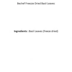 Be Cheff Bechef Basil Leaves Seasoning (40 Gms) Herbs & Seasoning