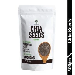 Grocery Vanalaya Organic Chia Seeds (500 G)